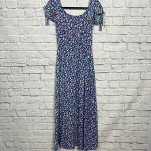 Vibe Sports Wear Floral Print Dress Romper